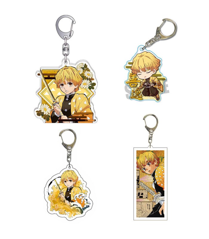 Demon Slayer Zenitsu Keychain