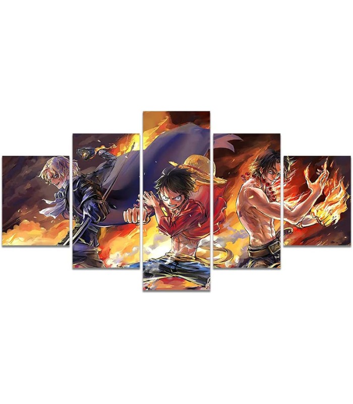 One Piece Leinwand Wandkunst