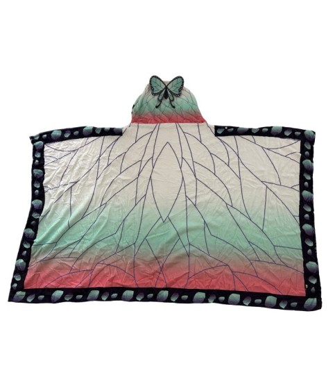 Coperta con cappuccio Shinobu Demon Slayer