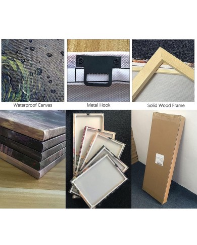 Arte de pared en lienzo Demon Slayer