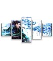 Demon Slayer Leinwand Wandkunst