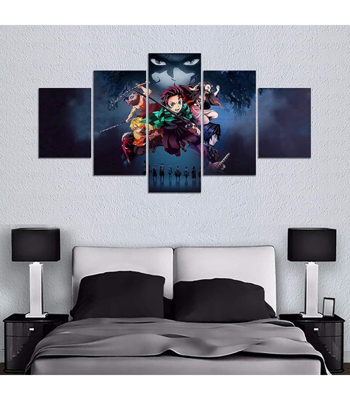 Art mural sur toile Demon Slayer