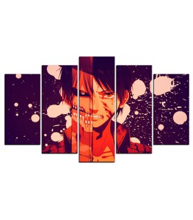 進撃の巨人 キャンバス壁掛けアート
