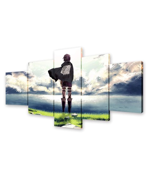 Attack on Titan Tableau Mural sur Toile