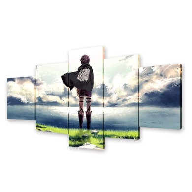 Attack on Titan Quadro su Tela