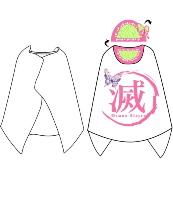 Demon Slayer Kanawo Hoodie Blanket