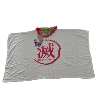 Demon Slayer Kanawo Hoodie Blanket