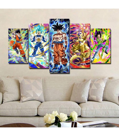 Dragon Ball Tableau Toile Murale