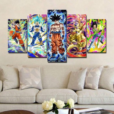 Dragon Ball Quadro Tela Murale