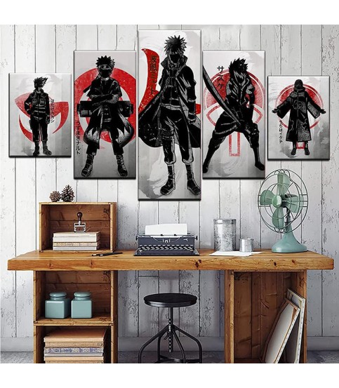 Art mural en toile Naruto