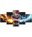 My Hero Academia Art mural sur toile