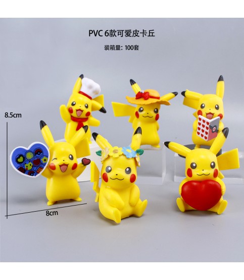Set de Figurines Pokémon Pikachu