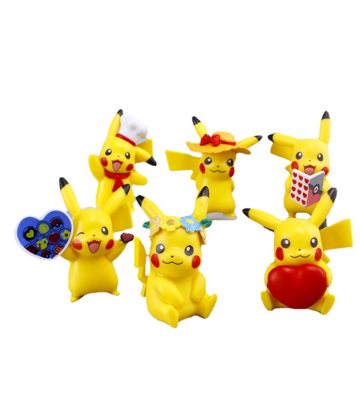 Pokémon Pikachu Figurine Set