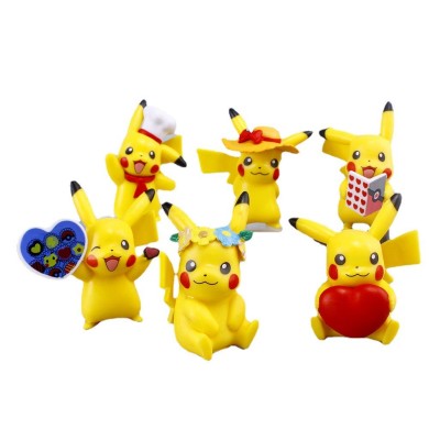 Pokémon Pikachu Figurine Set