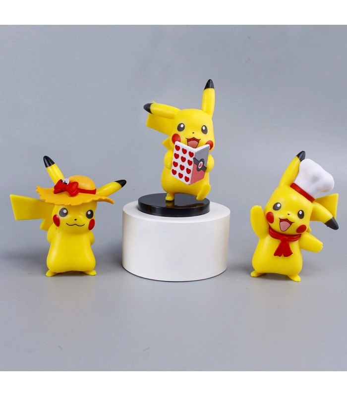Set de Figuras Pokémon Pikachu
