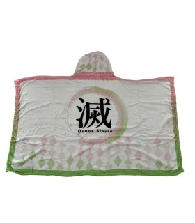 Demon Slayer Mitsuri Hoodie-Decke