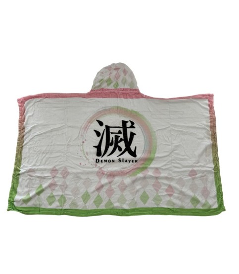 Demon Slayer Mitsuri Hoodie Blanket
