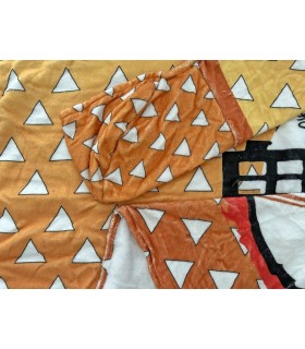 Demon Slayer Zenitsu Hoodie Blanket