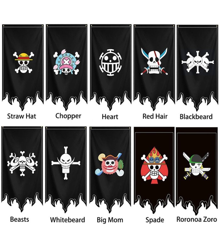 One Piece Cosplay Flag