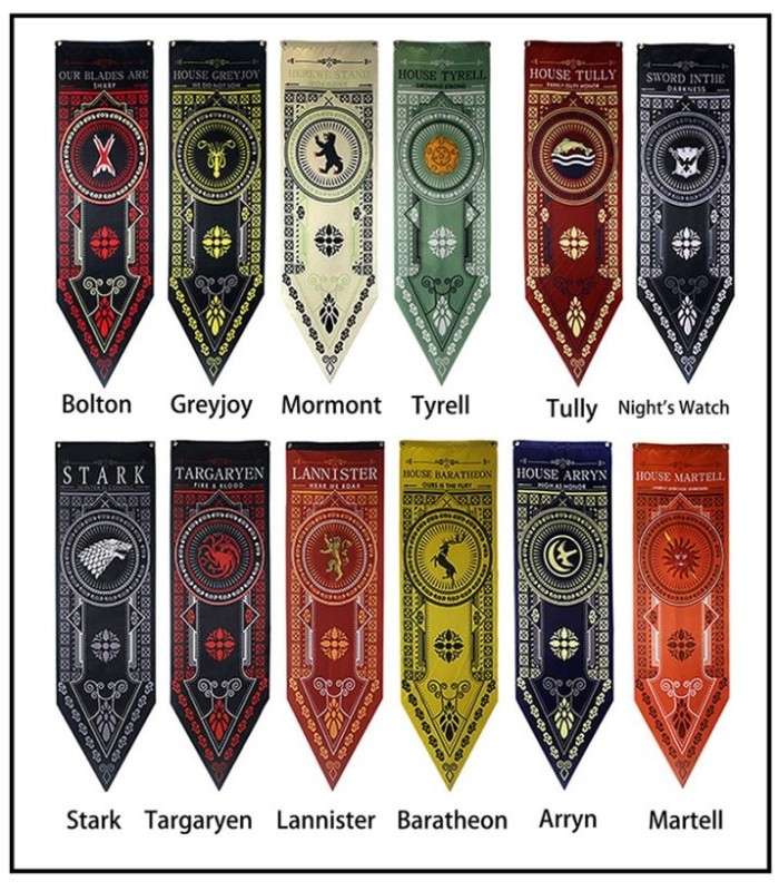 Drapeau Game of Thrones