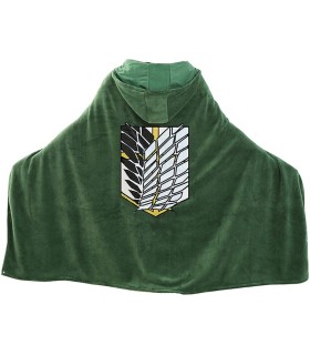 Attack on Titan Hoodie Blanket