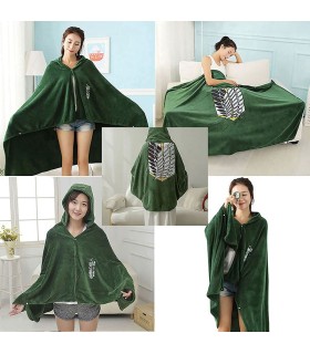 Attack on Titan Hoodie-Decke