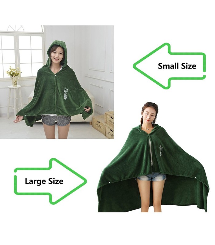 Attack on Titan Hoodie Blanket