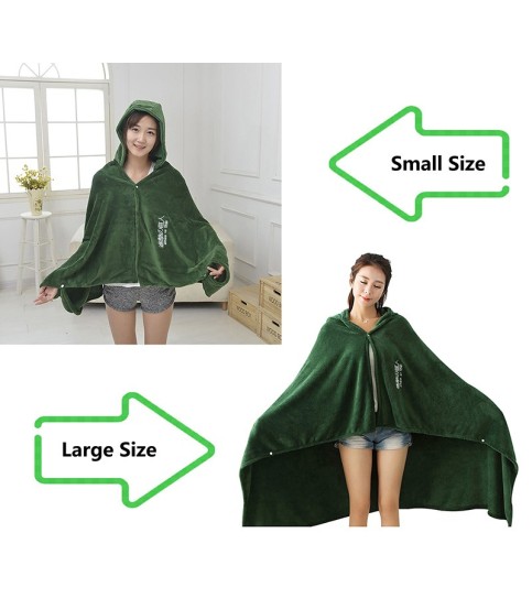 Attack on Titan Hoodie Blanket