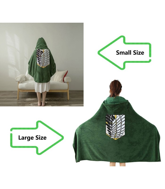 Attack on Titan Hoodie-Decke