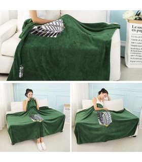 Attack on Titan Hoodie Blanket
