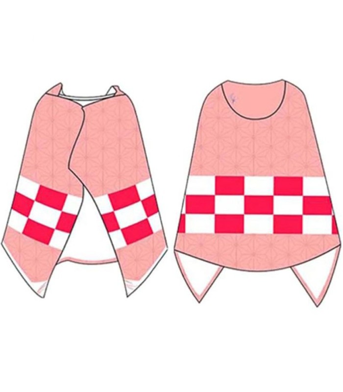 Demon Slayer Nezuko Hoodie Blanket