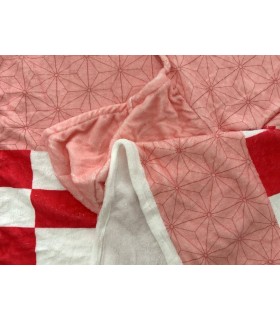 鬼滅の刃 禰豆子 フード付きブランケット