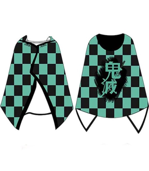 Demon Slayer Tanjirou Hoodie Blanket