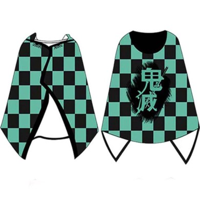 鬼滅の刃・炭治郎 フード付きブランケット