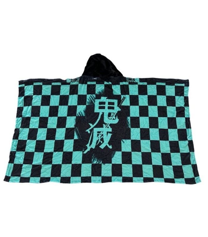 鬼滅の刃・炭治郎 フード付きブランケット