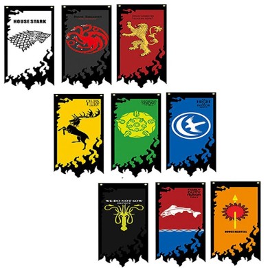 Game of Thrones House Banner Flag