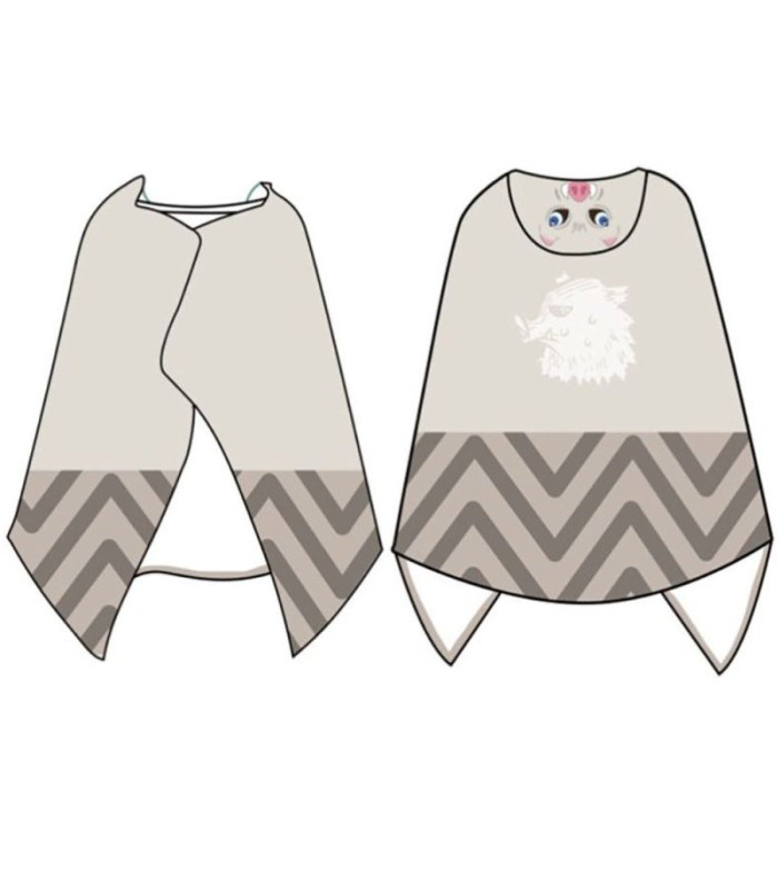 Demon Slayer Inosuke Hoodie Blanket