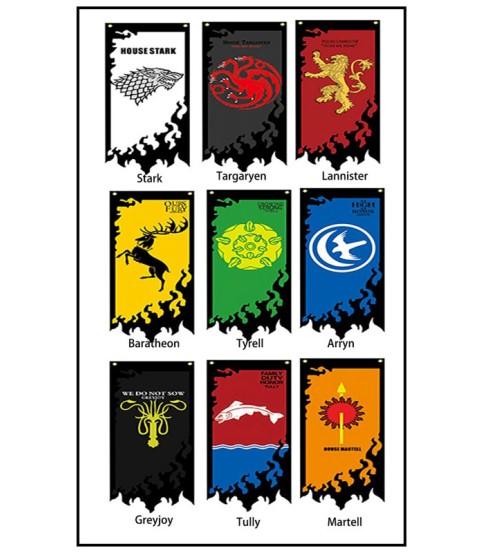 Game of Thrones House Banner Flag