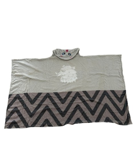 Coperta con cappuccio Demon Slayer Inosuke