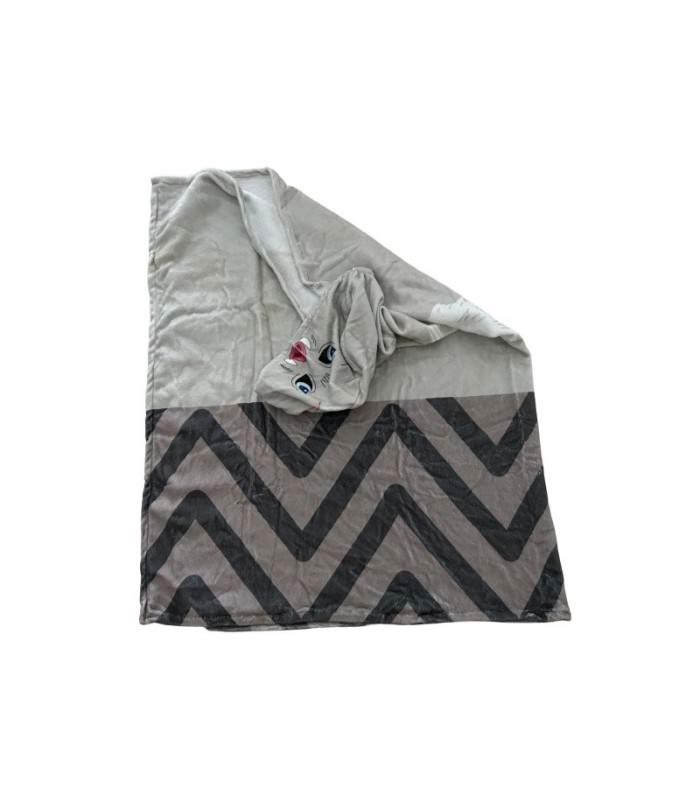 Coperta con cappuccio Demon Slayer Inosuke