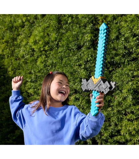 Minecraft 2-in-1 Schwert und Spitzhacke Spielzeug