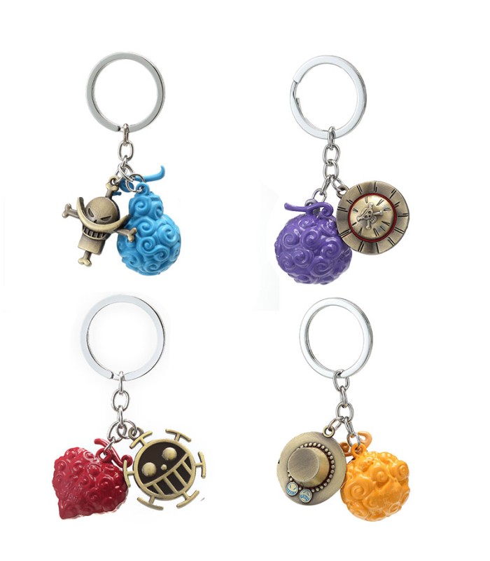One Piece Keychain Set