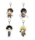 Set de Llavero Attack on Titan