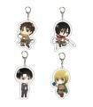 Set de Llavero Attack on Titan