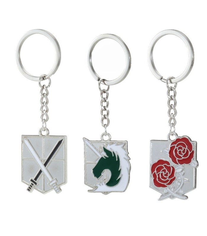 Attack on Titan Keychains