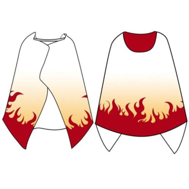 鬼滅の刃 煉獄杏寿郎 フーディーブランケット